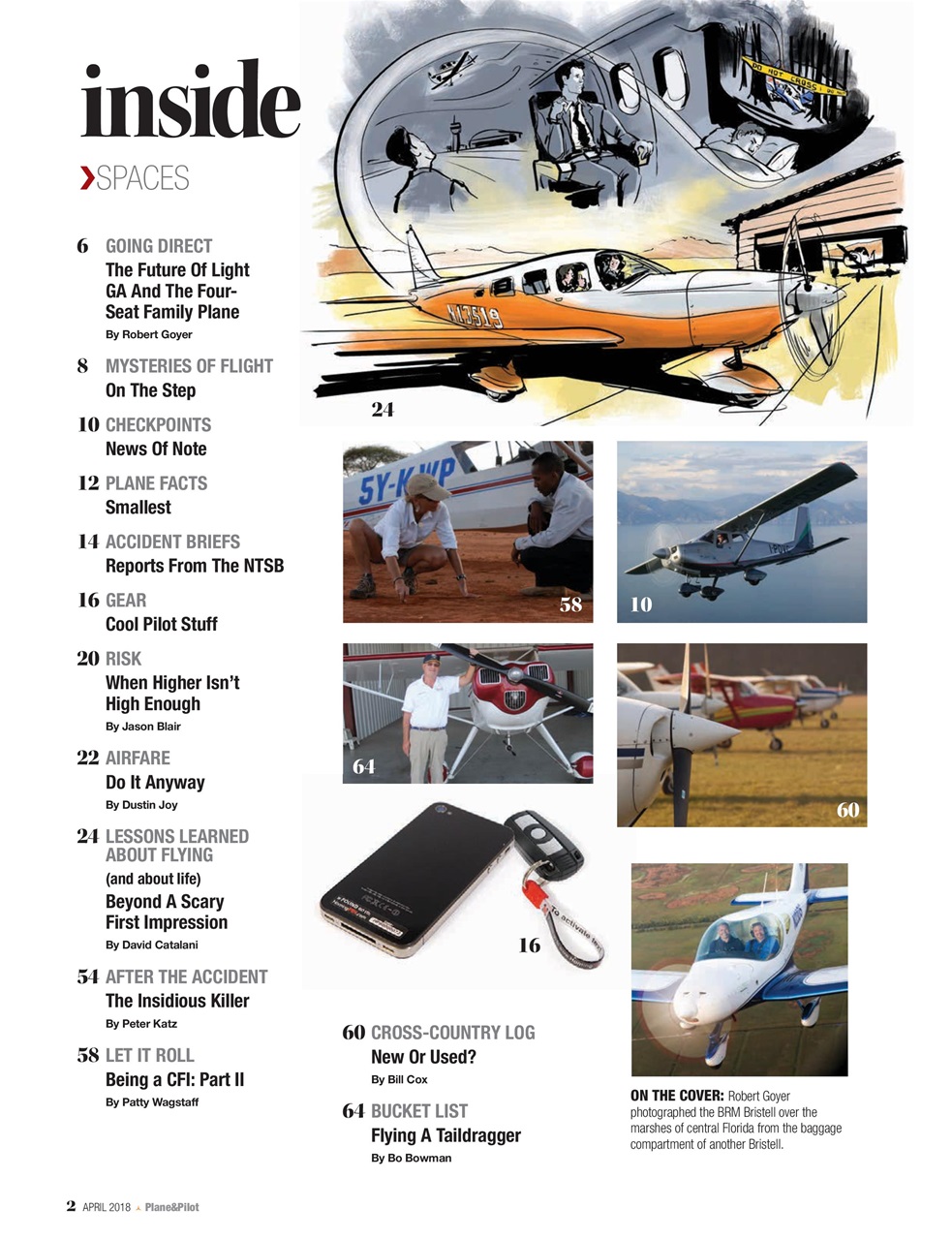 Plane & Pilot Preview Pages