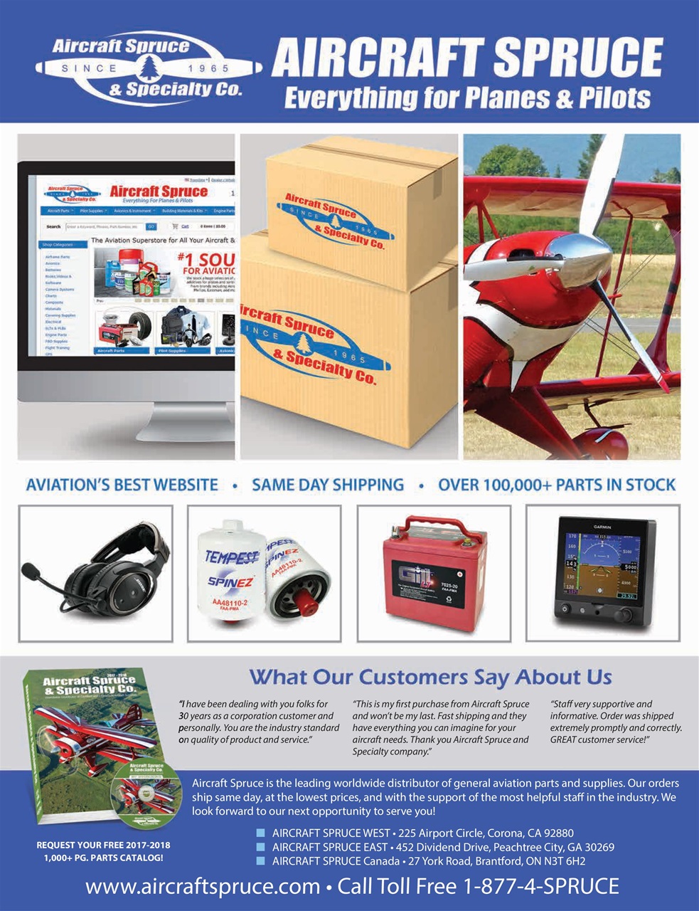 Plane & Pilot Preview Pages