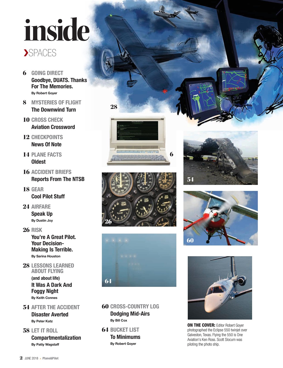 Plane & Pilot Preview Pages