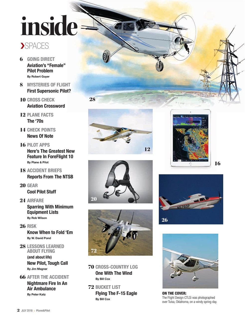 Plane & Pilot Preview Pages