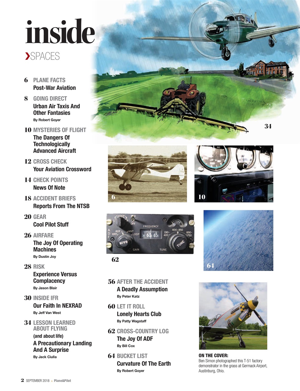 Plane & Pilot Preview Pages