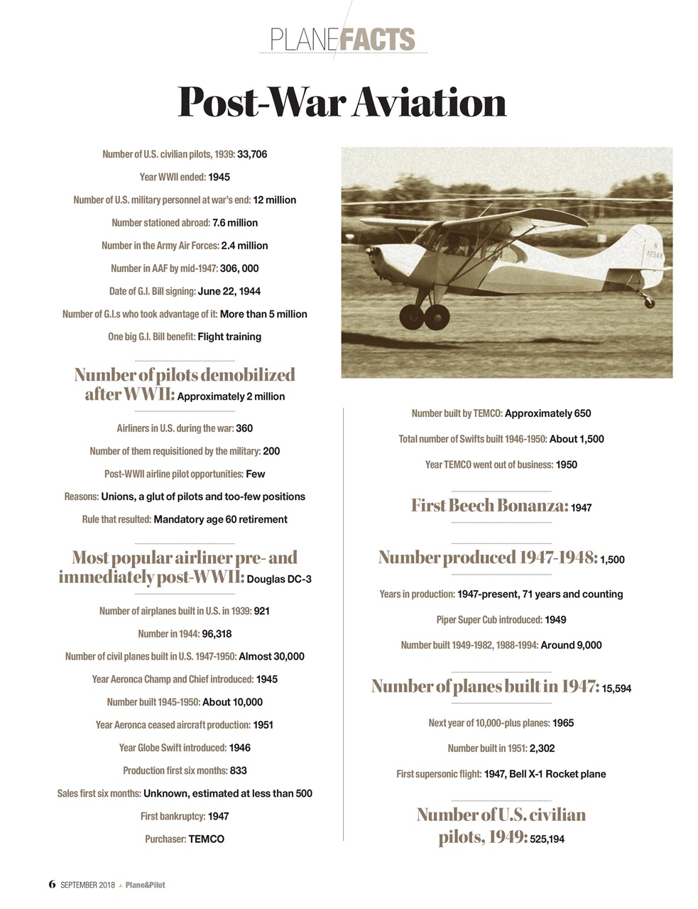 Plane & Pilot Preview Pages