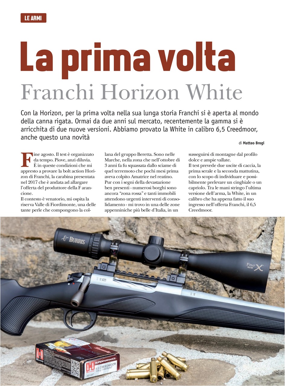 Caccia Magazine Preview Pages