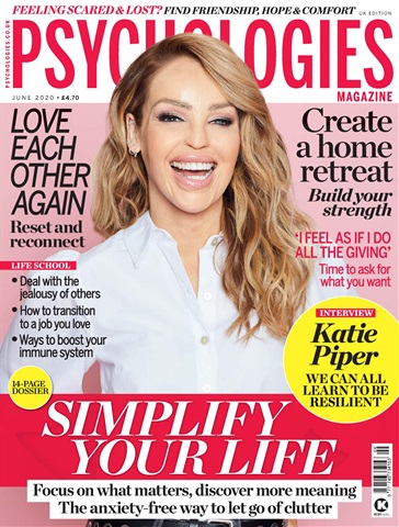 Psychologies issue June 2020