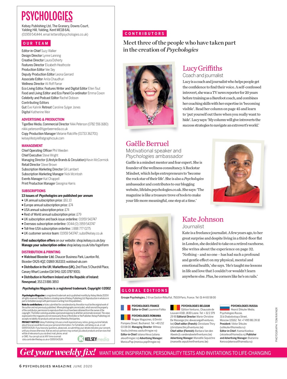 Psychologies Preview Pages