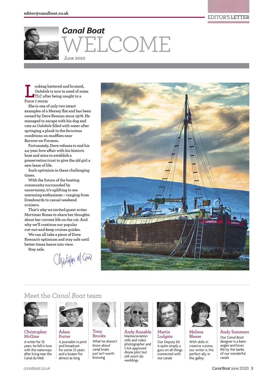 Canal Boat Preview Pages