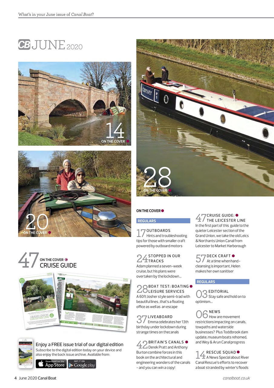 Canal Boat Preview Pages