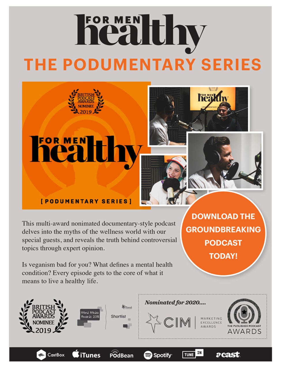 Healthy Magazine Preview Pages