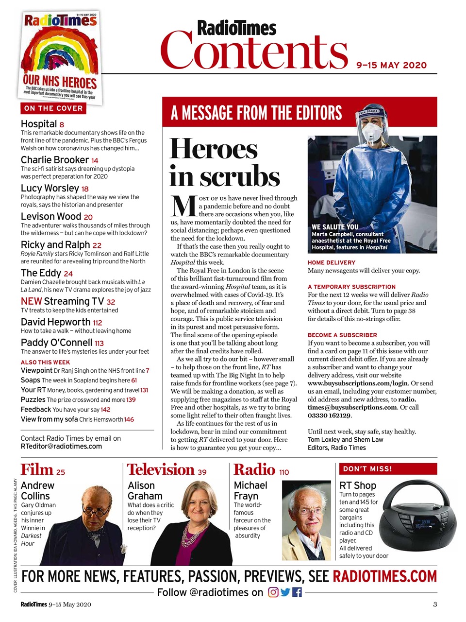 Radio Times Preview Pages