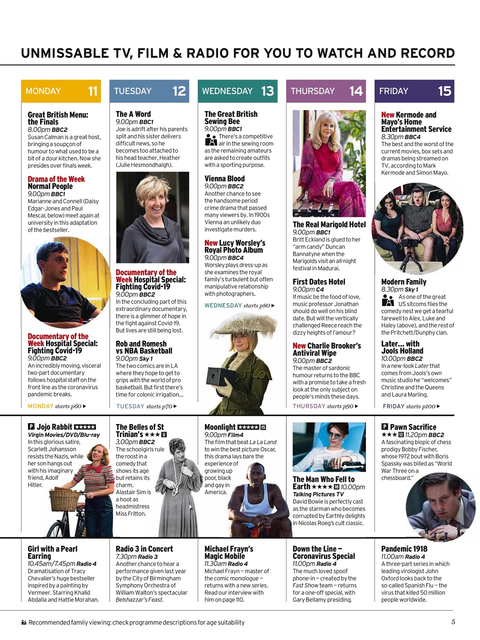 Radio Times Preview Pages