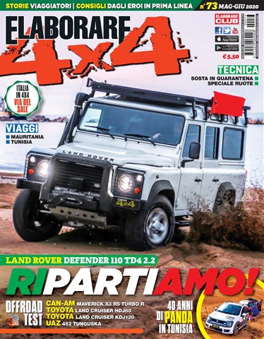 Elaborare 4x4 issue 73 Maggio Giugno 2020