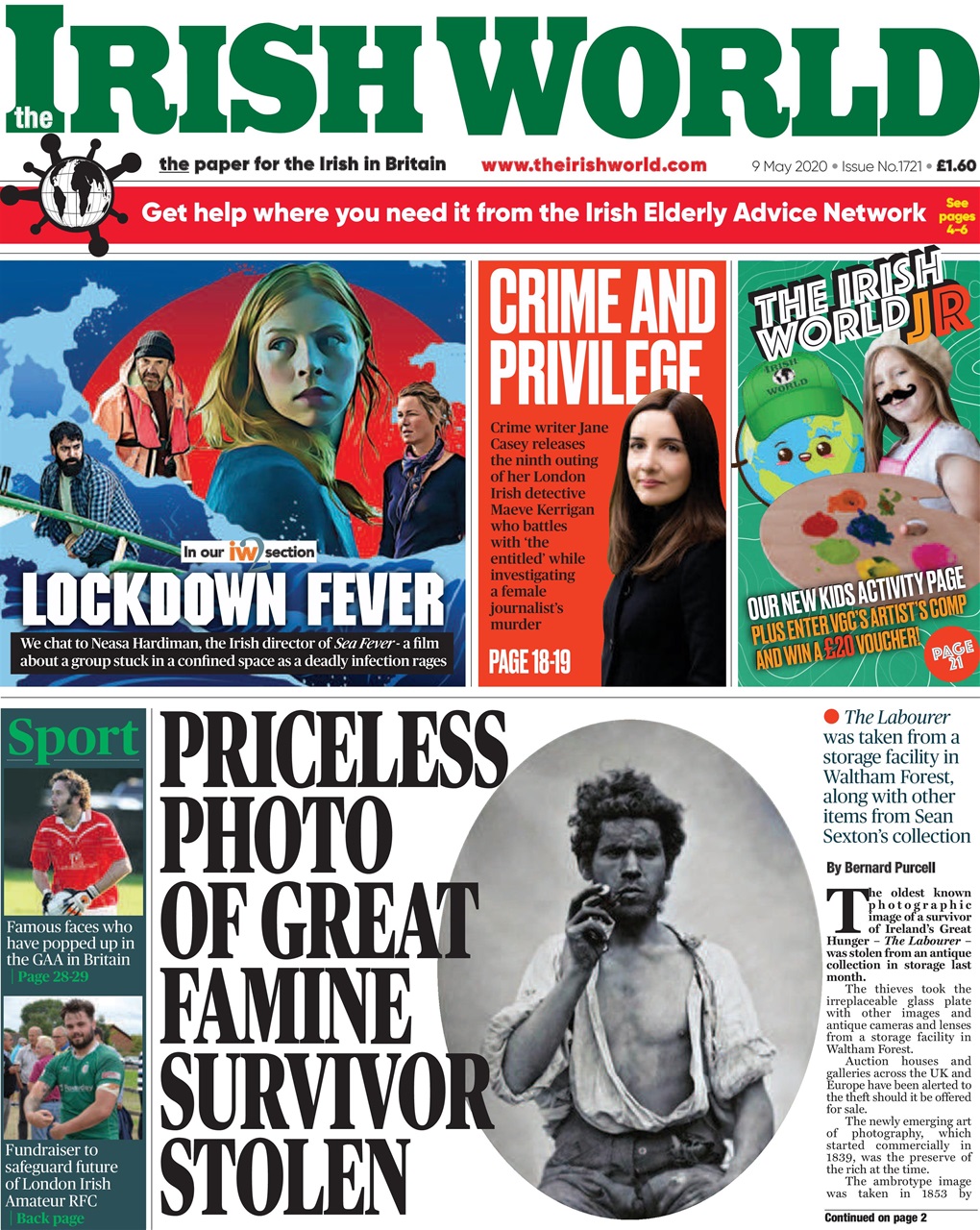 Irish World Preview Pages