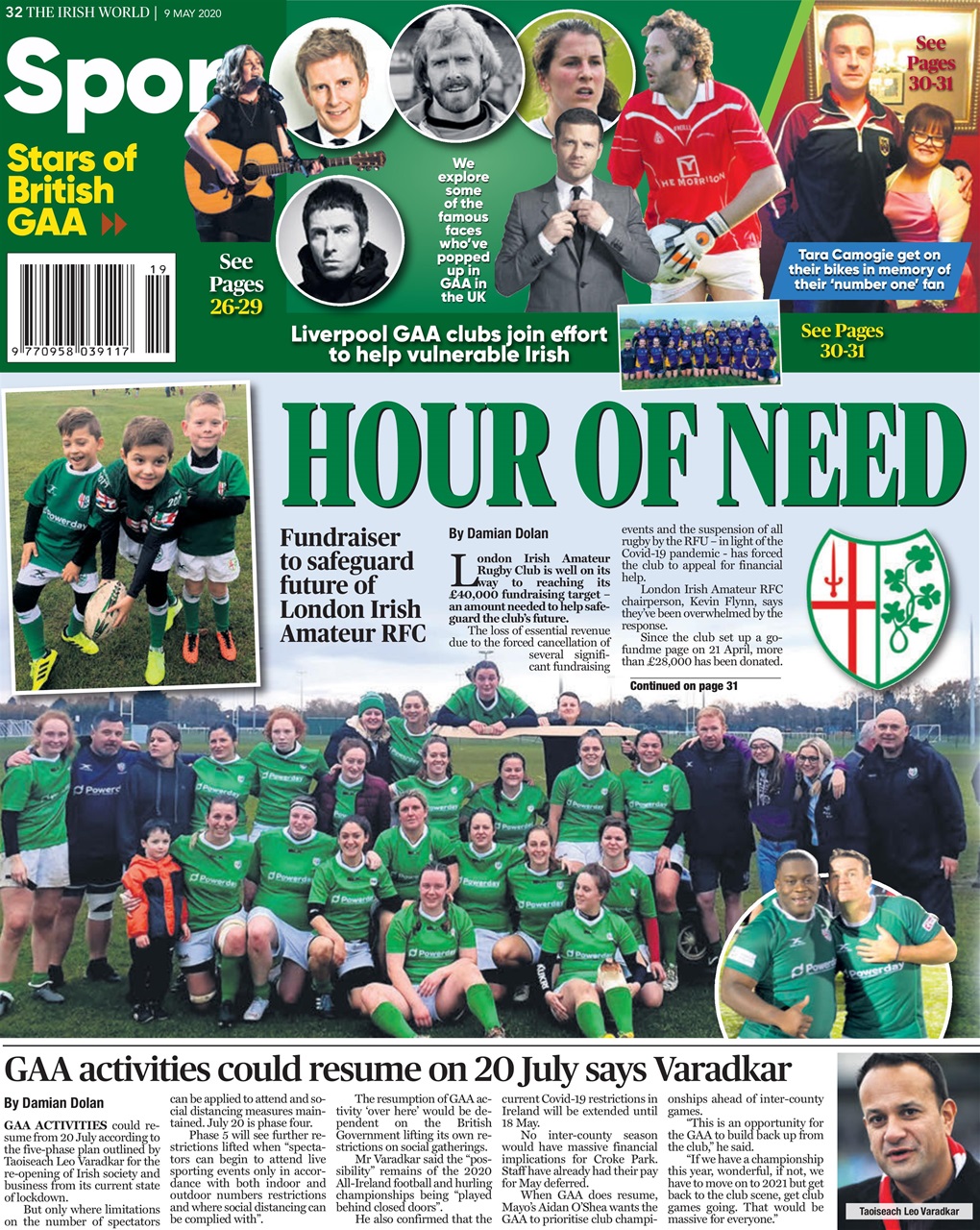 Irish World Preview Pages