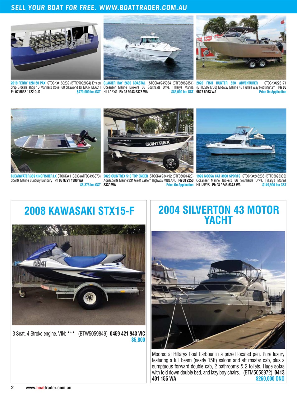Boat Trader Australia Preview Pages