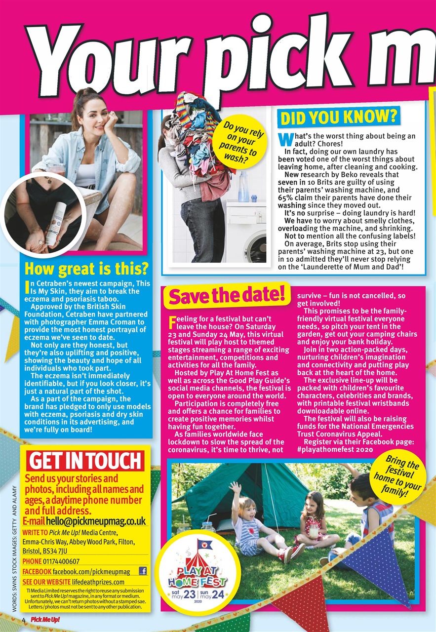 Pick Me Up Preview Pages