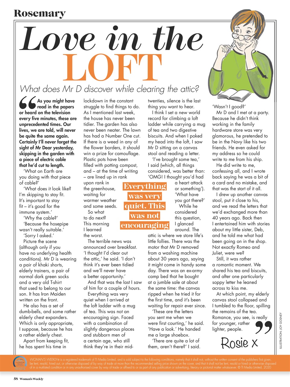 Woman's Weekly Preview Pages