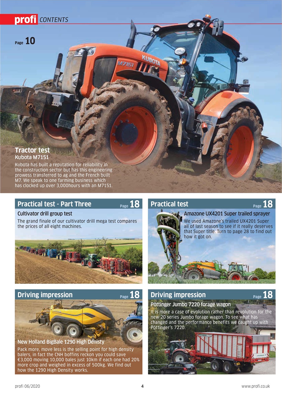 Profi International Preview Pages