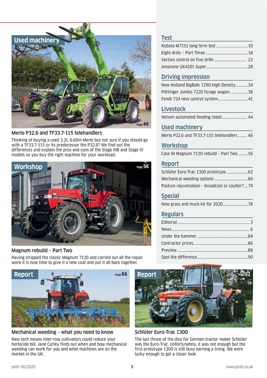 Profi International Preview Pages