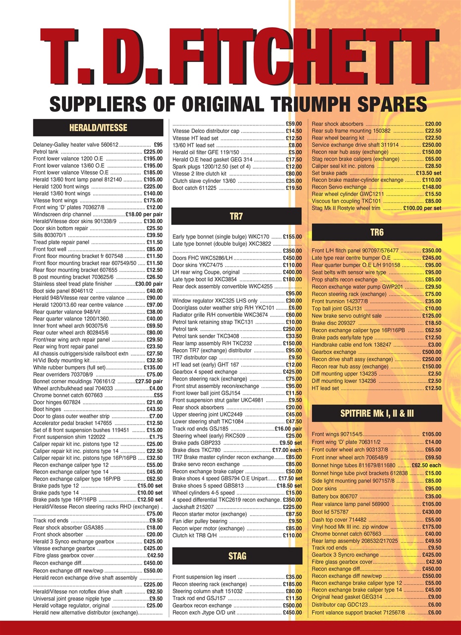 Triumph World Preview Pages