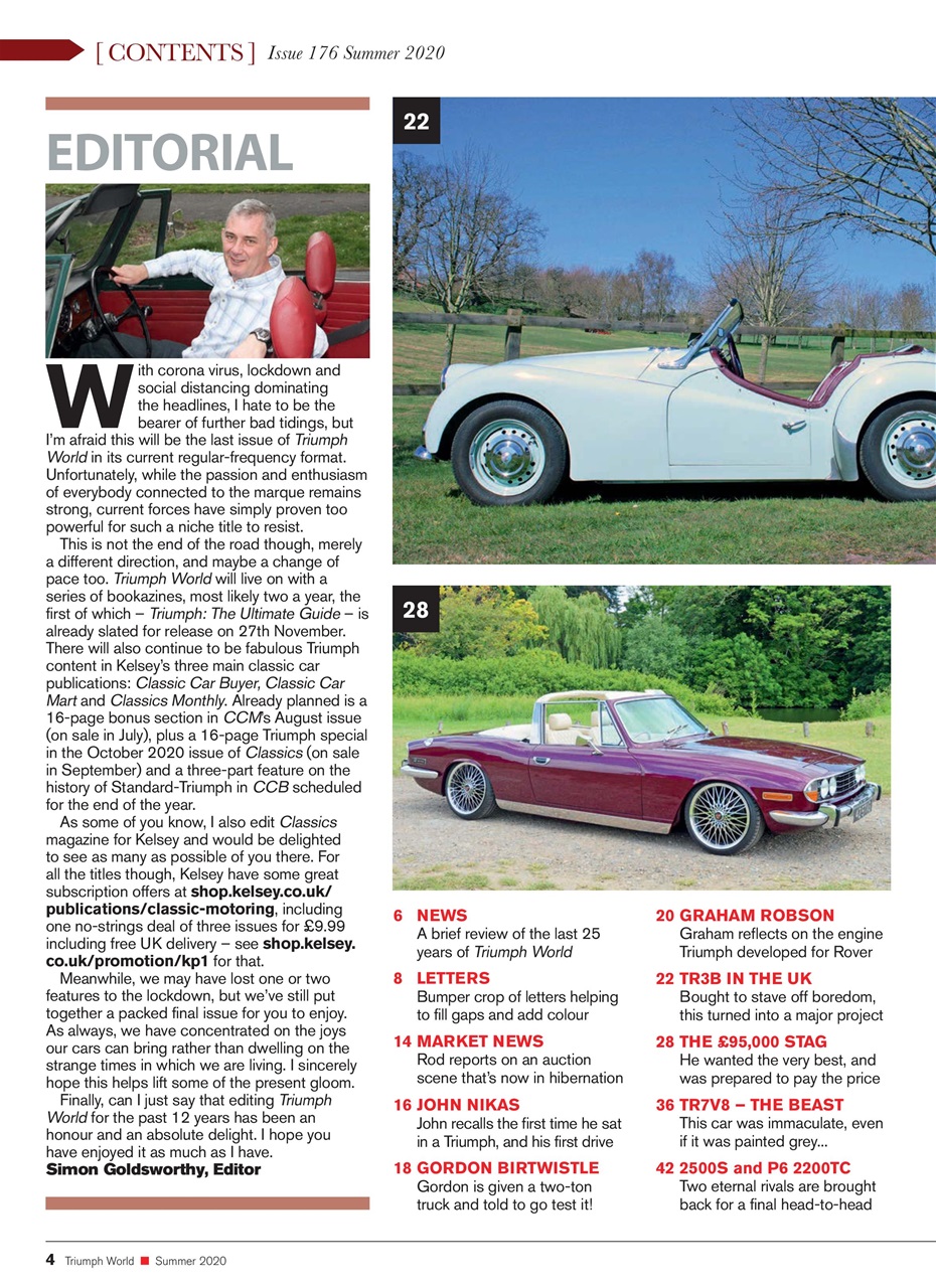 Triumph World Preview Pages