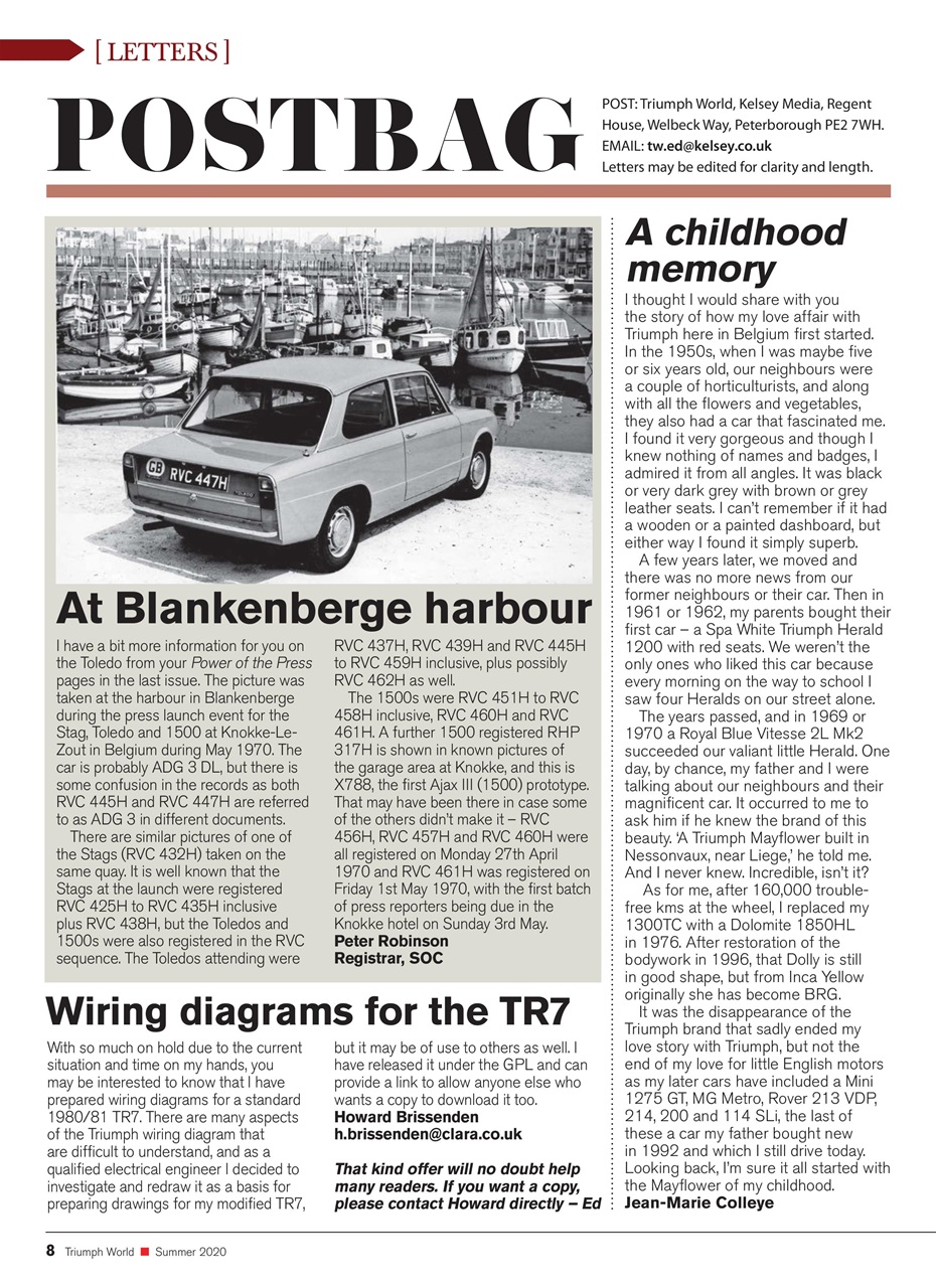 Triumph World Preview Pages