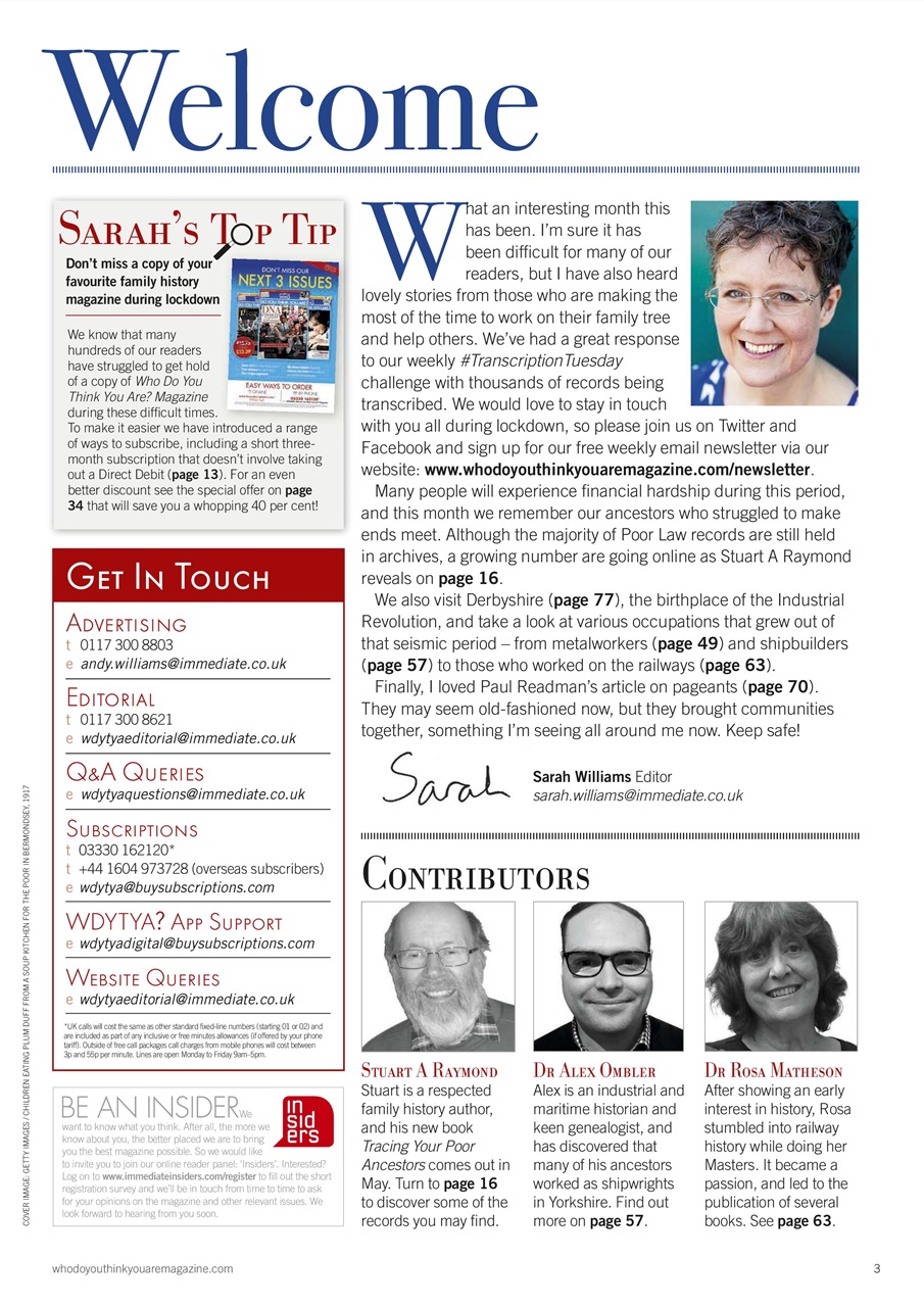 Who Do You Think You Are? Preview Pages