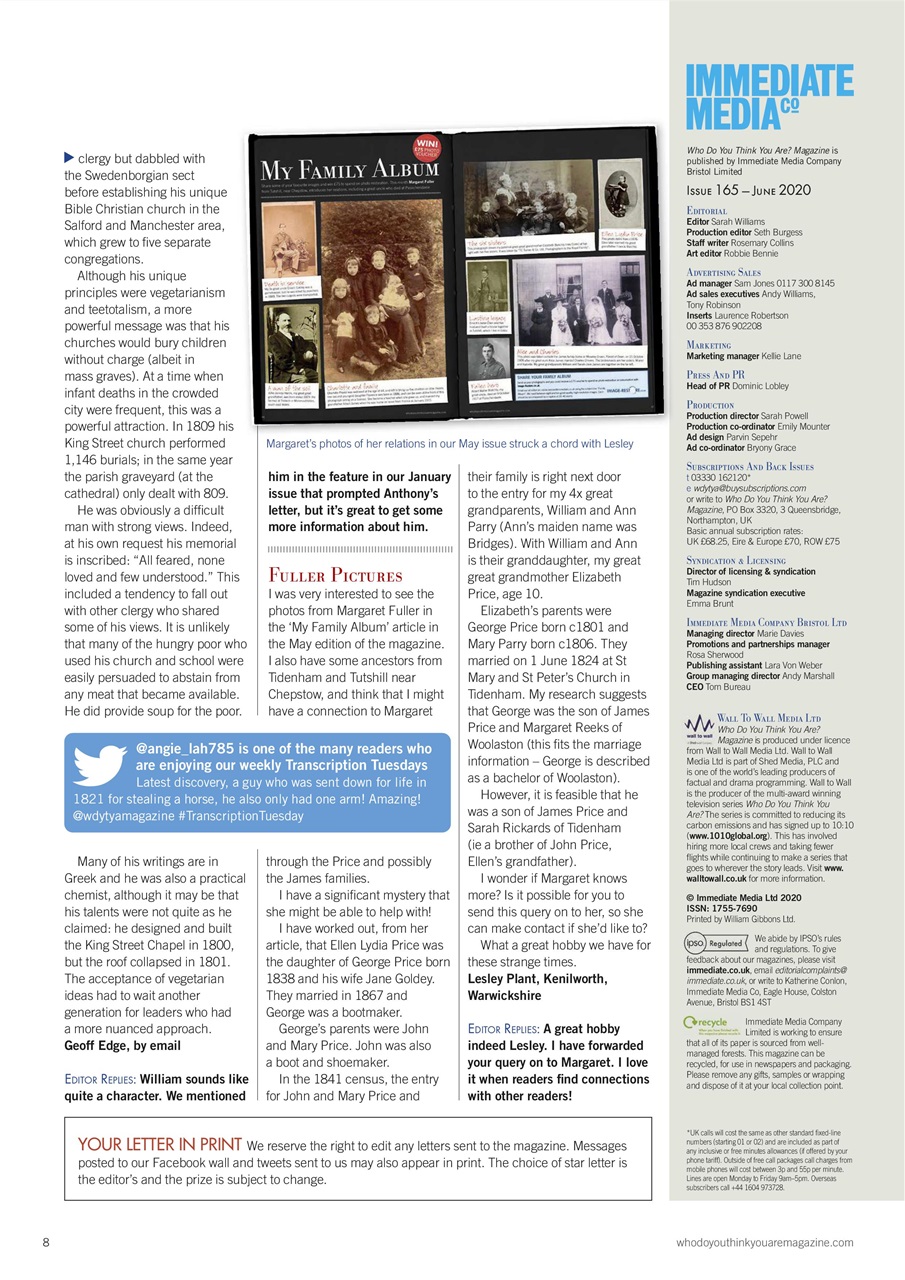 Who Do You Think You Are? Preview Pages