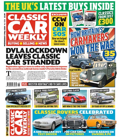 Classic Car Weekly issue 06 May 2020