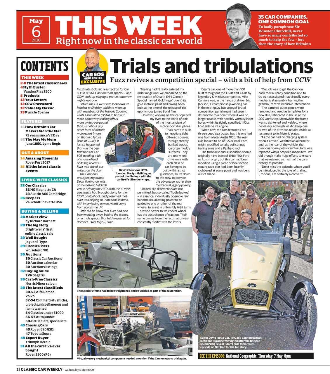 Classic Car Weekly Preview Pages