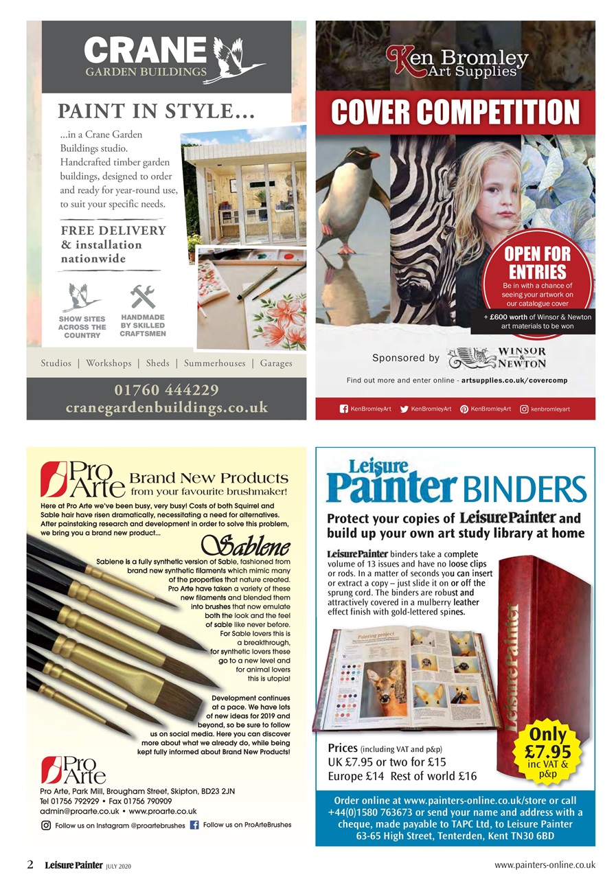 Leisure Painter & The Artist Preview Pages