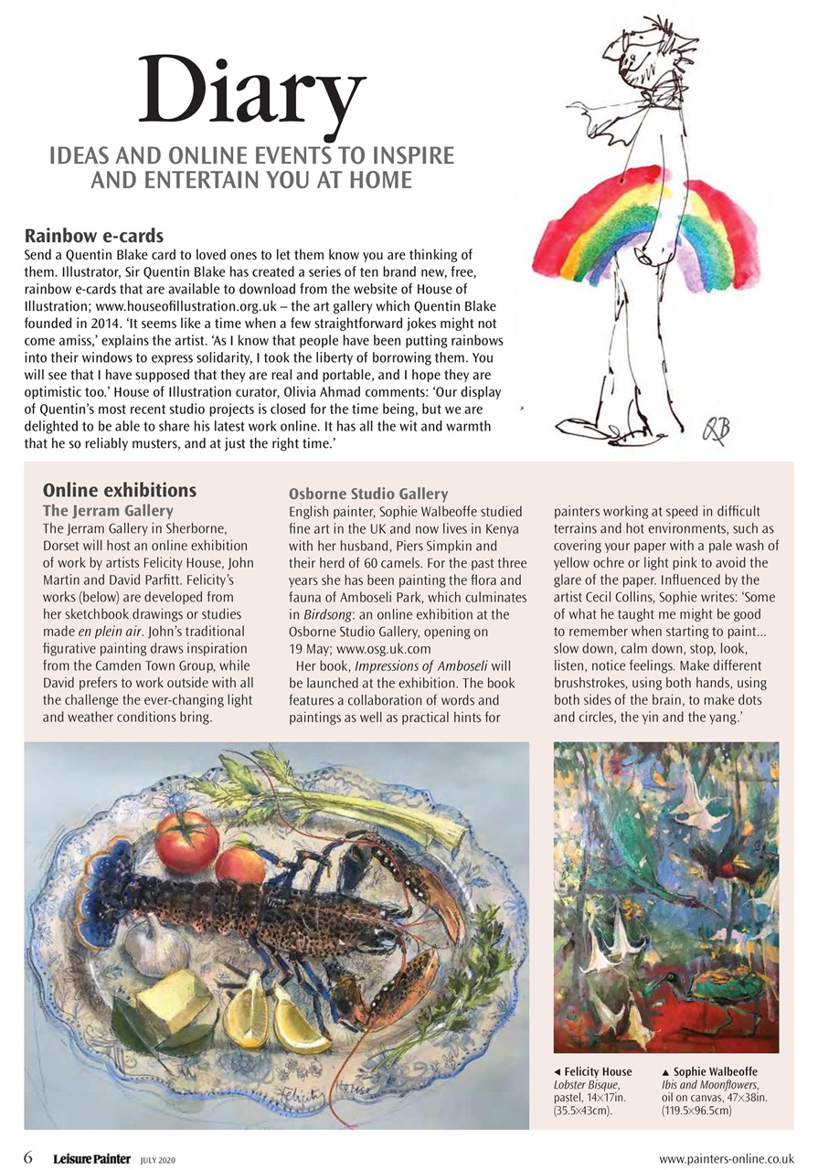 Leisure Painter & The Artist Preview Pages