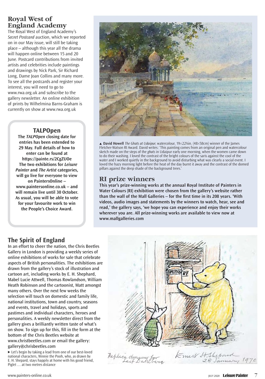 Leisure Painter & The Artist Preview Pages