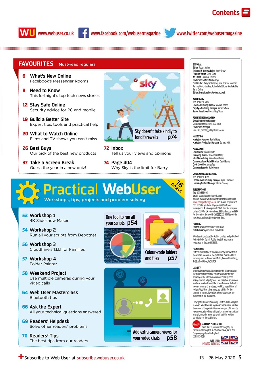 Webuser Preview Pages