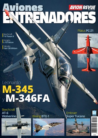 Avion Revue Internacional issue Aviones Entrenadores Militares