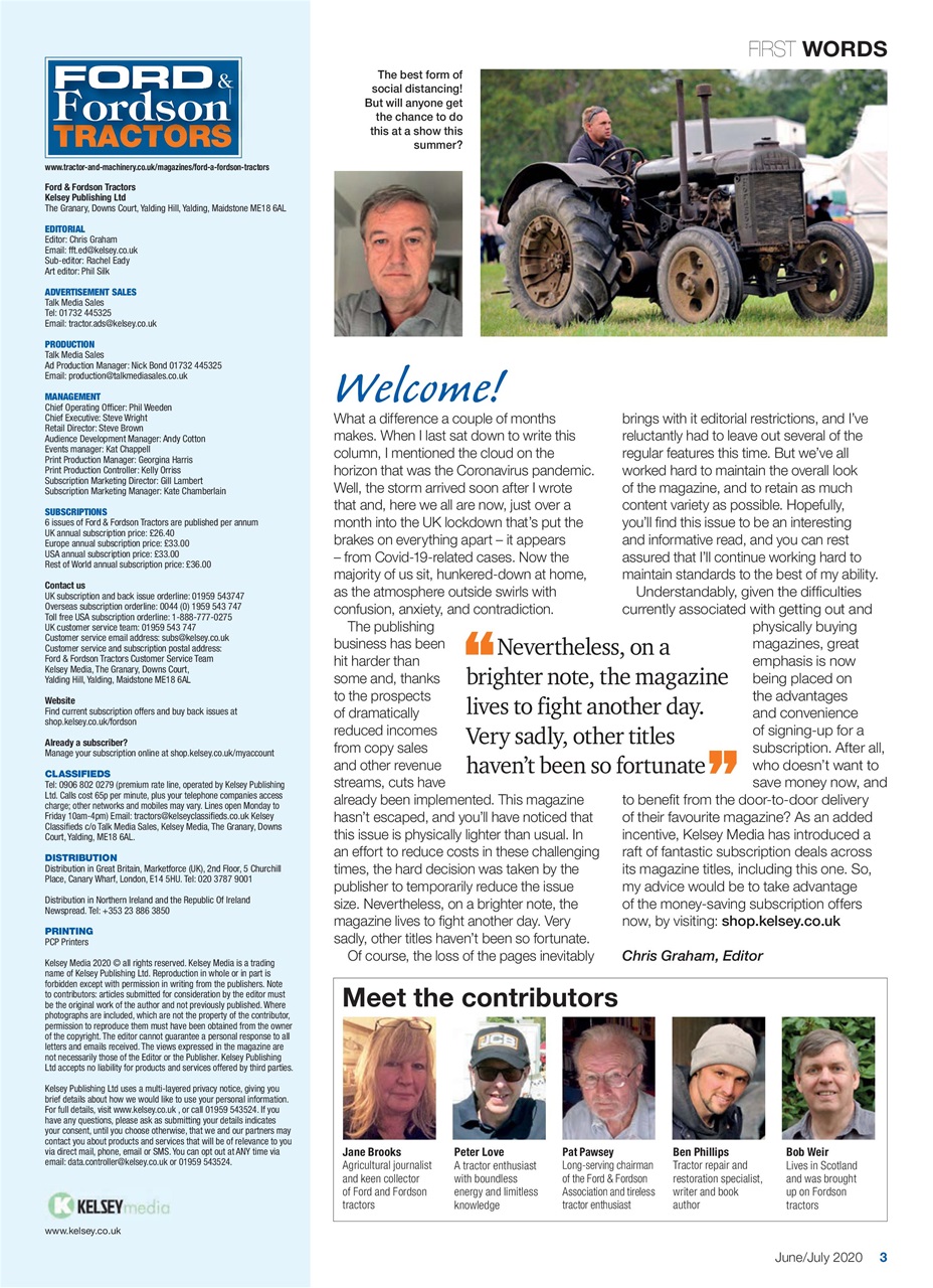 Ford & Fordson Preview Pages