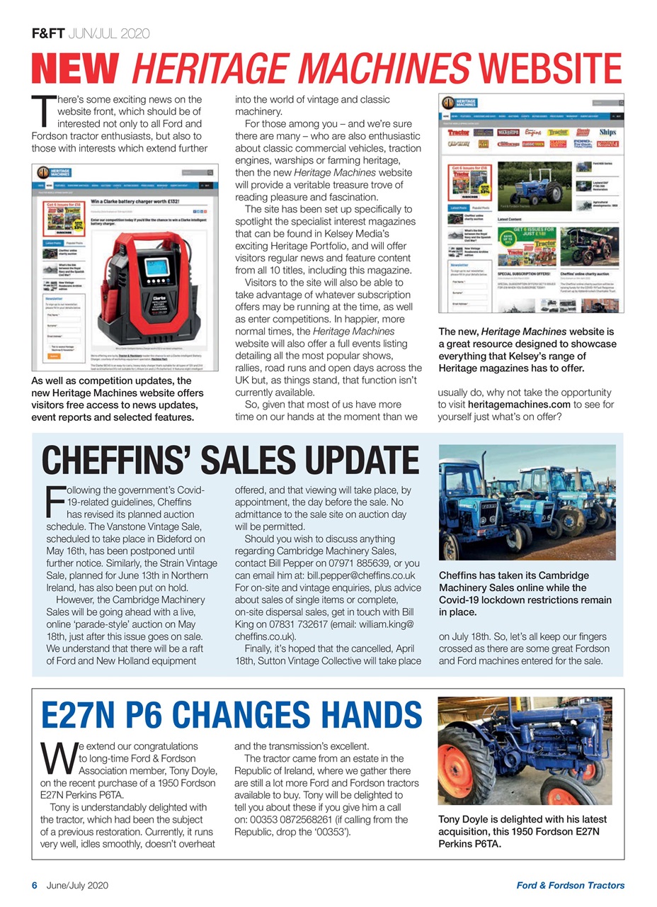 Ford & Fordson Preview Pages