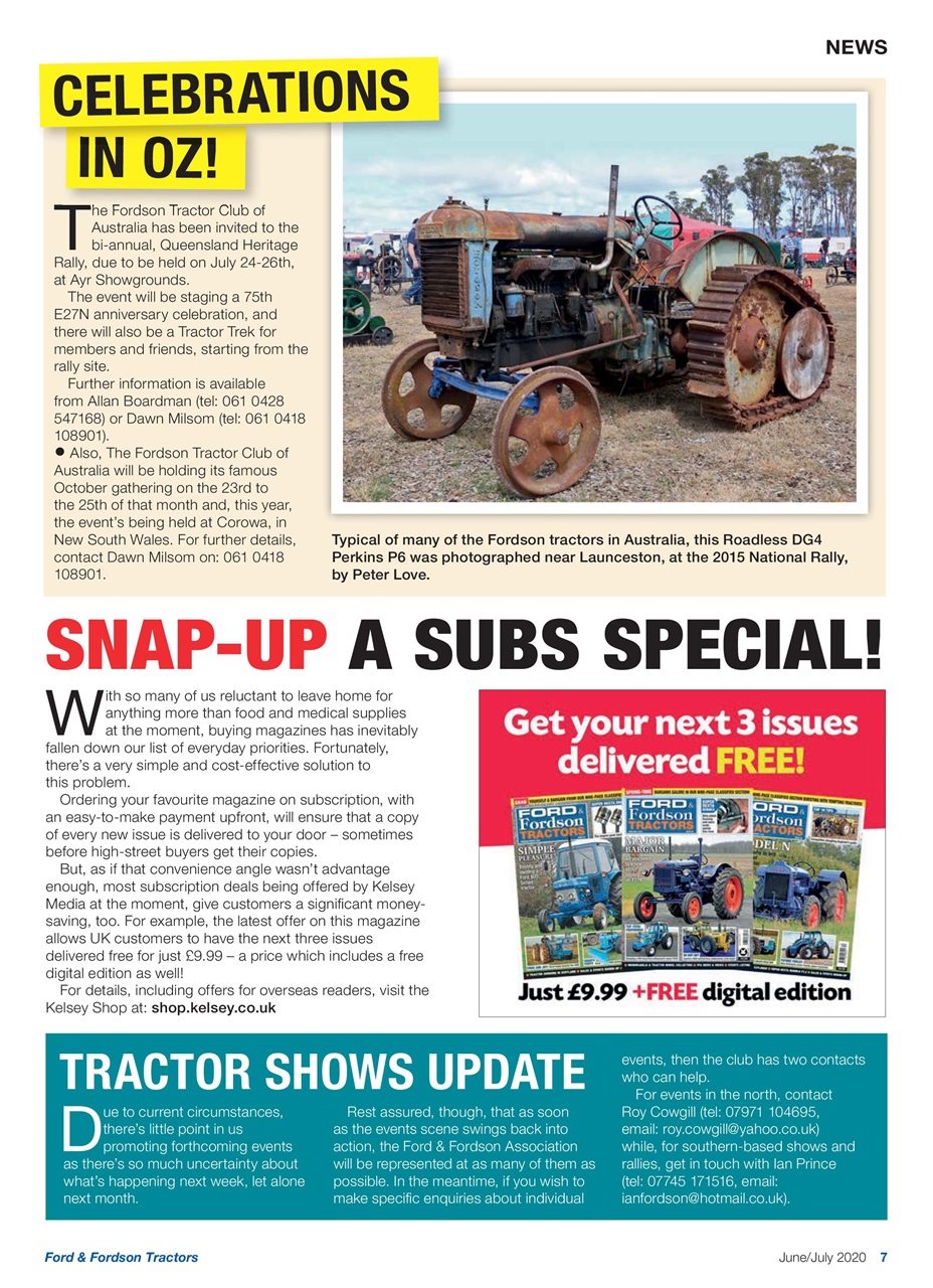 Ford & Fordson Preview Pages