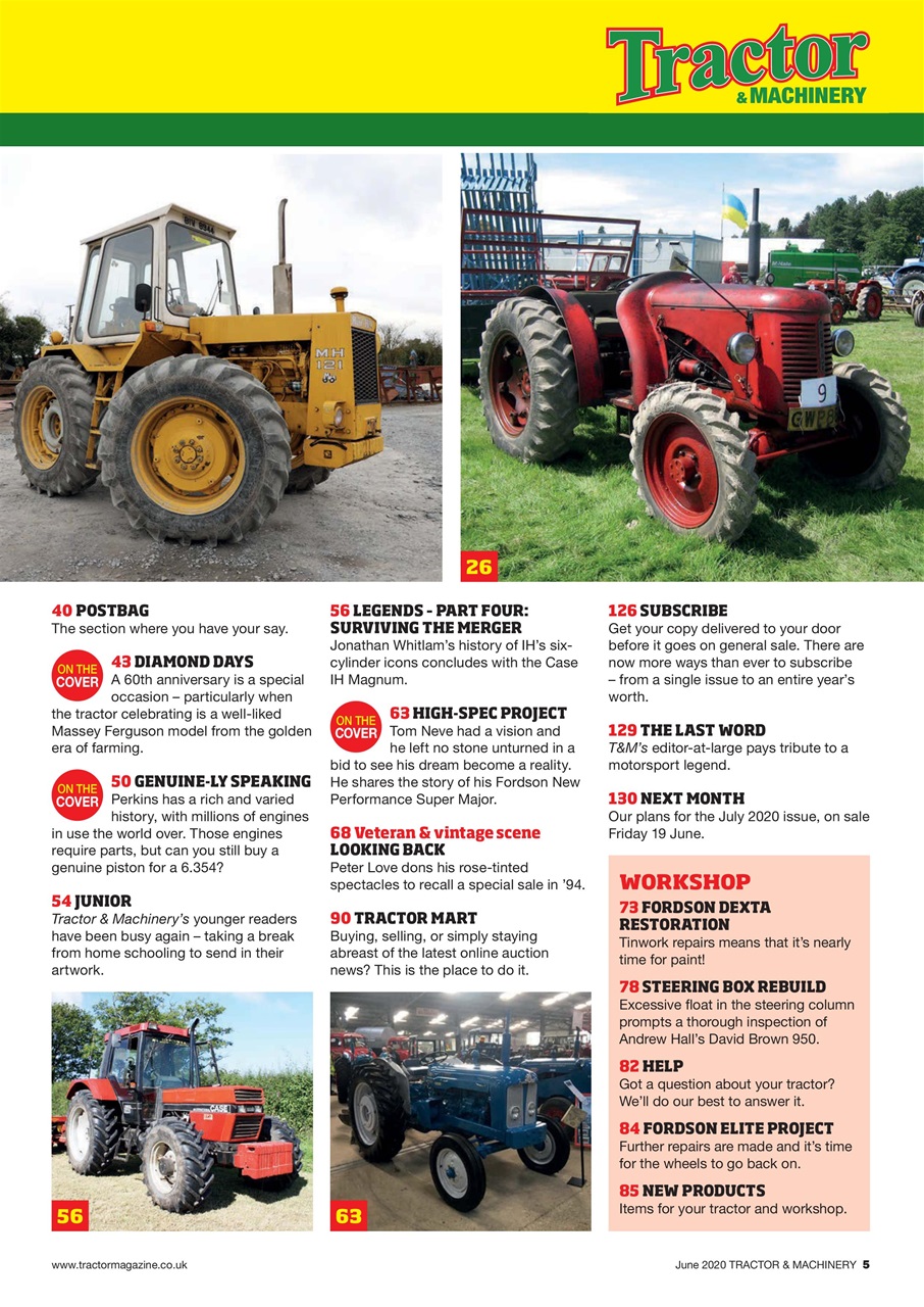 Tractor & Machinery Preview Pages