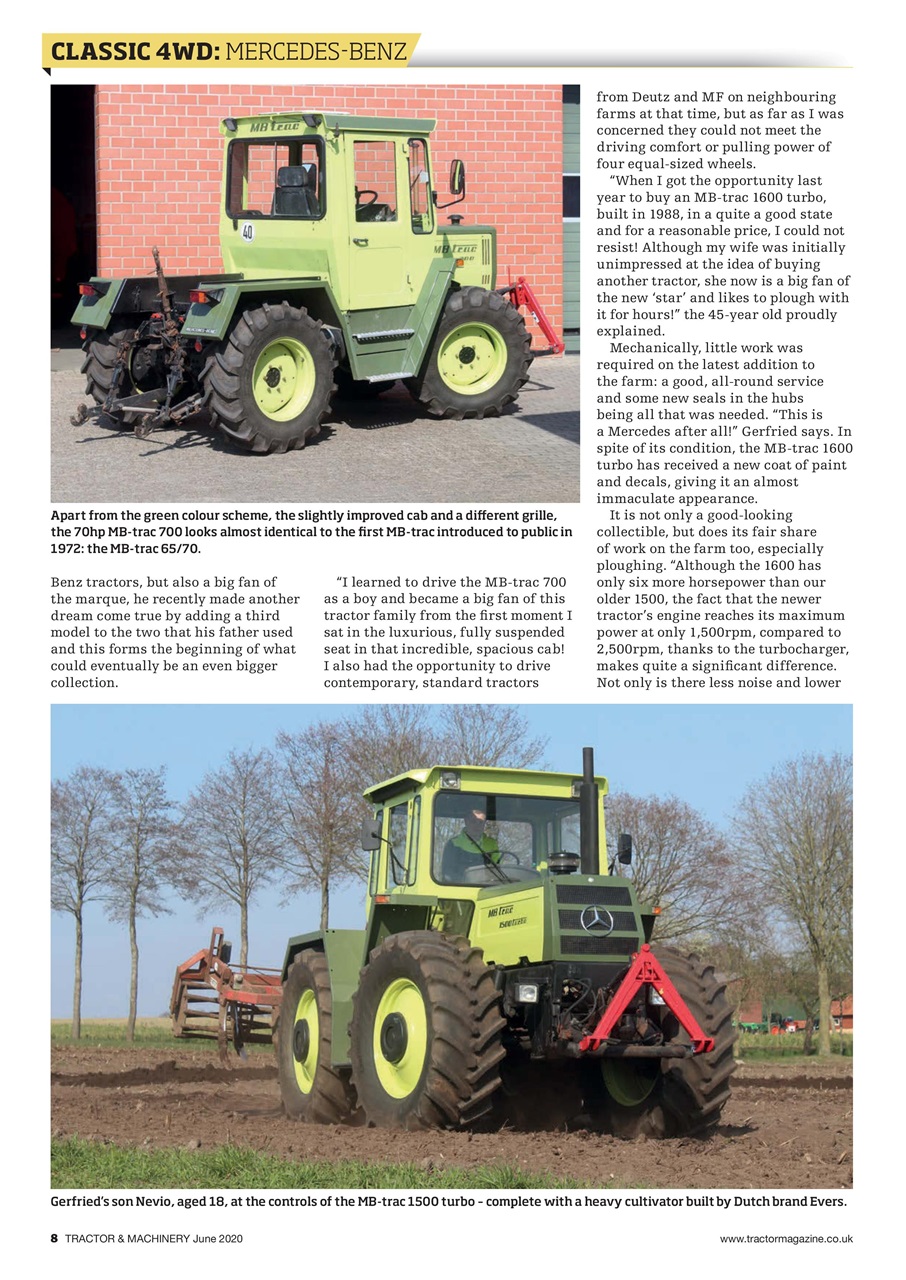 Tractor & Machinery Preview Pages