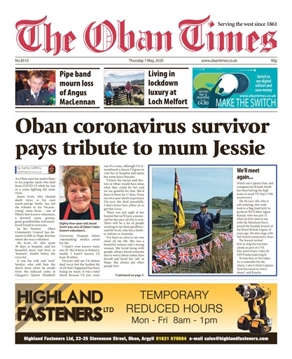 The Oban Times & Lochaber Times issue 
