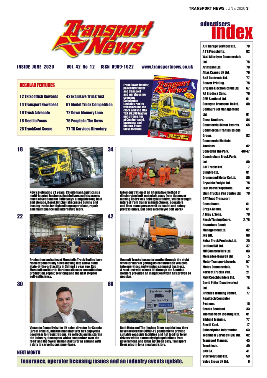 Transport News Preview Pages