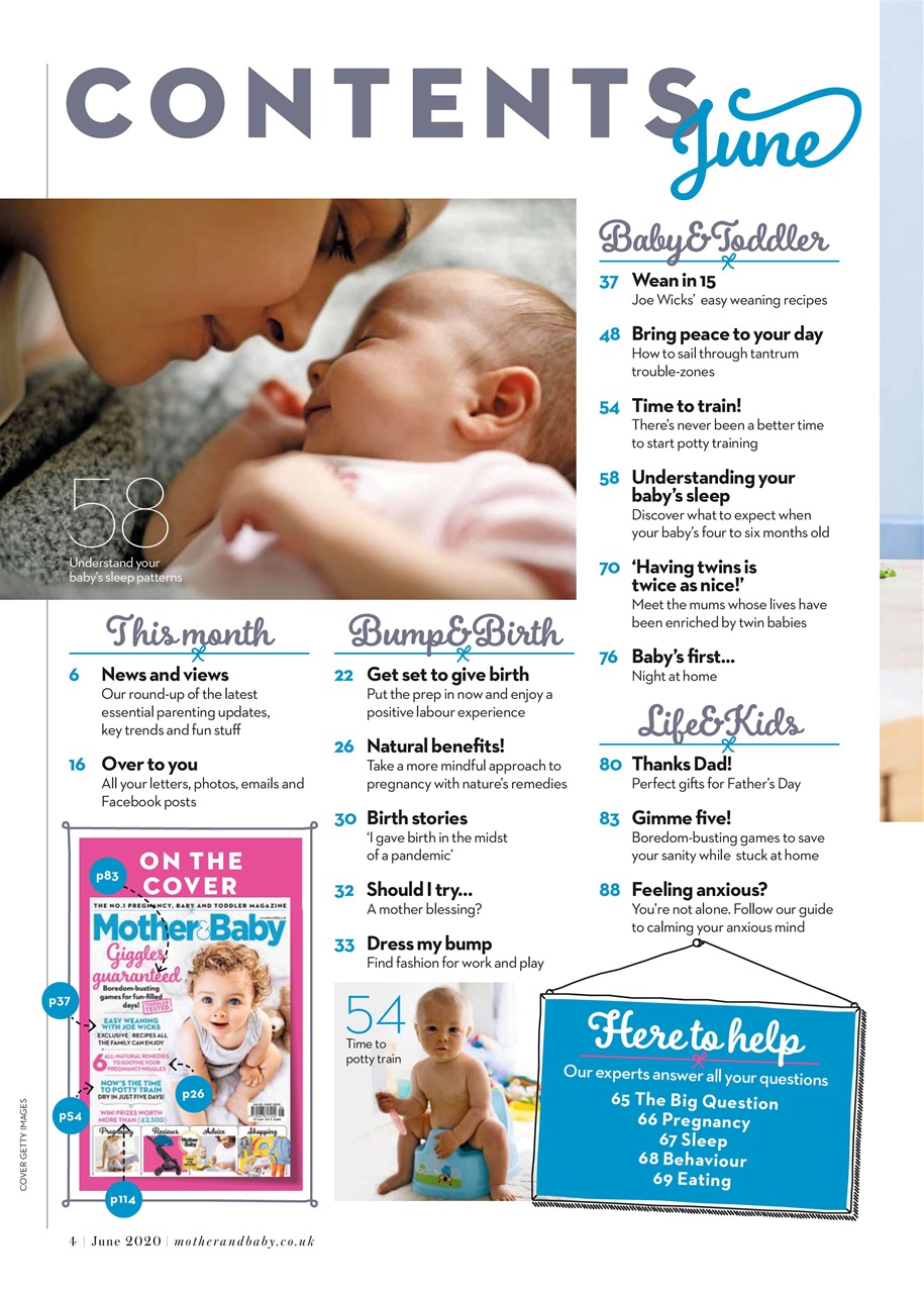 Mother & Baby Preview Pages