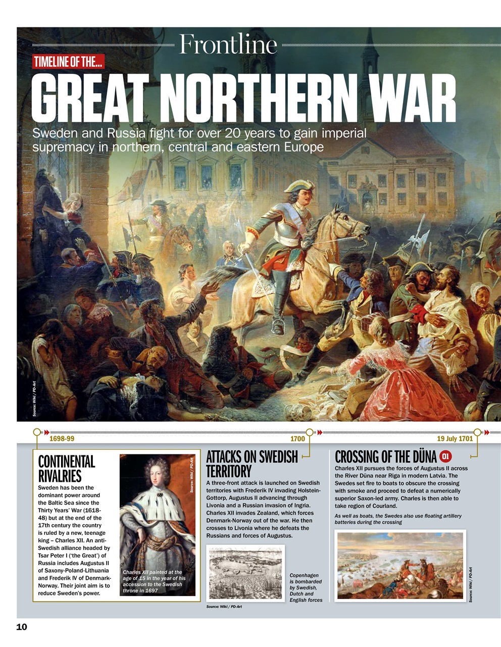History of War Preview Pages