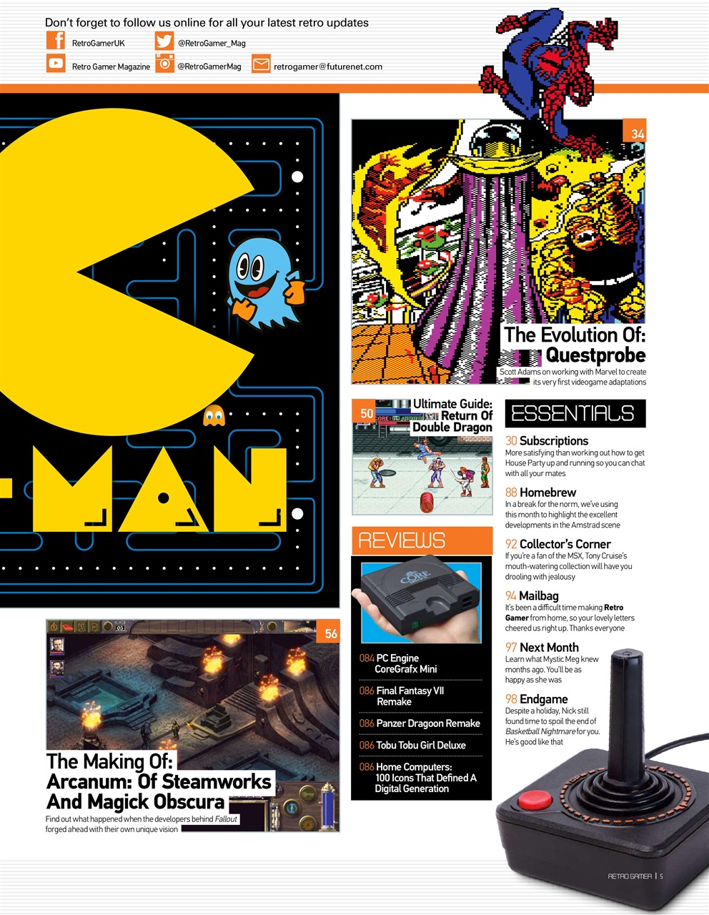 Retro Gamer Preview Pages