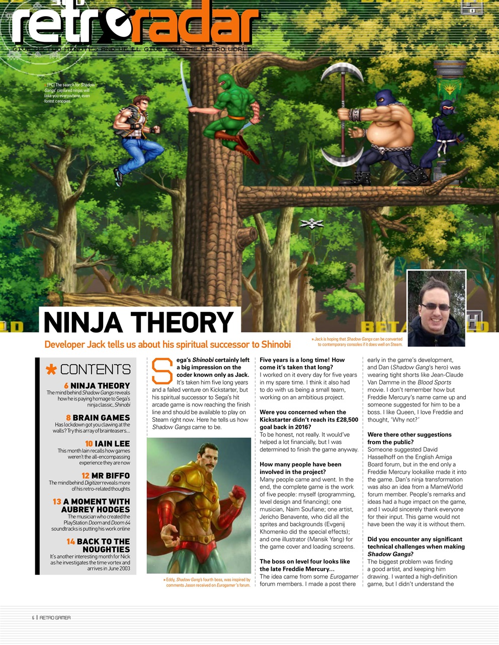 Retro Gamer Preview Pages