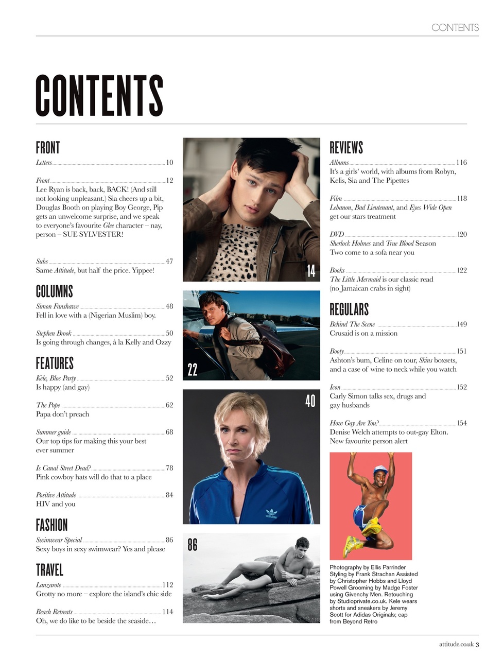 Attitude Preview Pages
