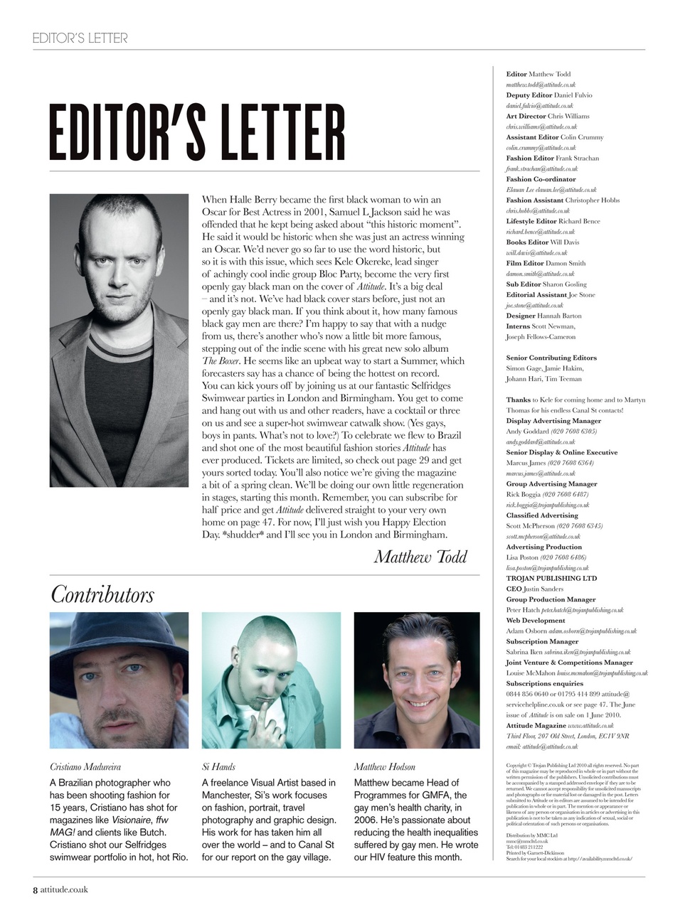 Attitude Preview Pages