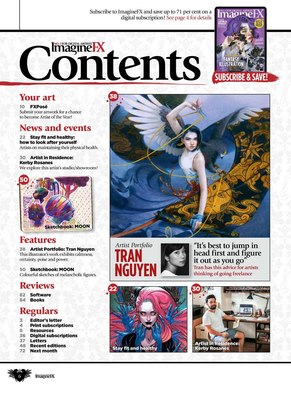 ImagineFX Preview Pages