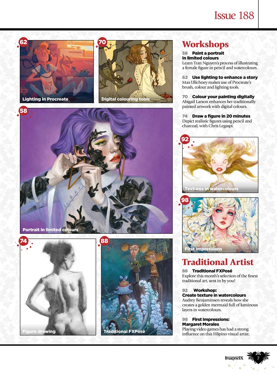 ImagineFX Preview Pages