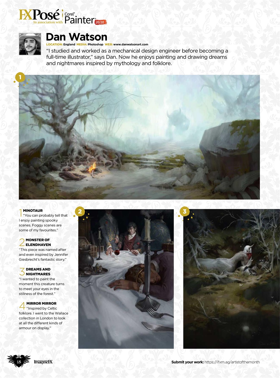 ImagineFX Preview Pages